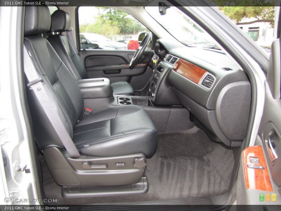Ebony Interior Front Seat for the 2011 GMC Yukon SLE #91265734