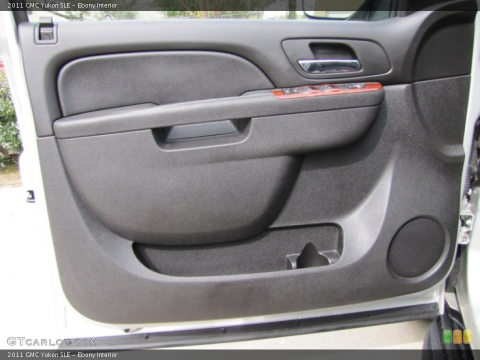 Ebony Interior Door Panel for the 2011 GMC Yukon SLE #91266334