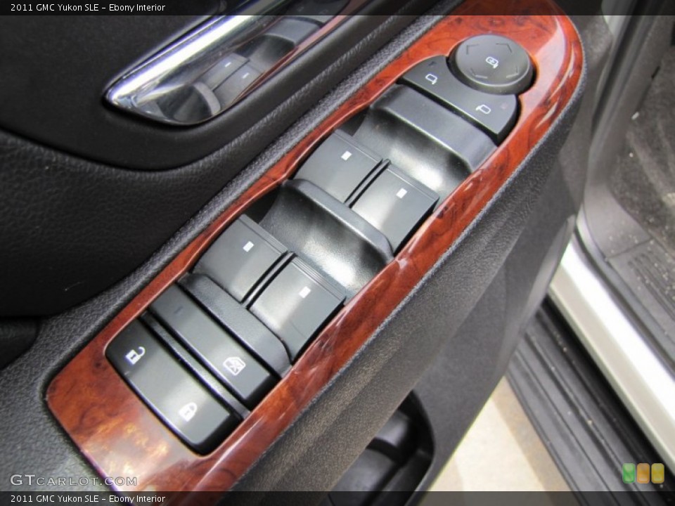 Ebony Interior Controls for the 2011 GMC Yukon SLE #91266352