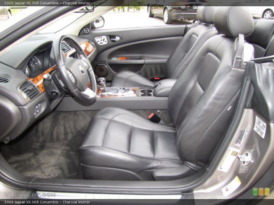 Charcoal Interior Front Seat for the 2009 Jaguar XK XKR Convertible #91267966