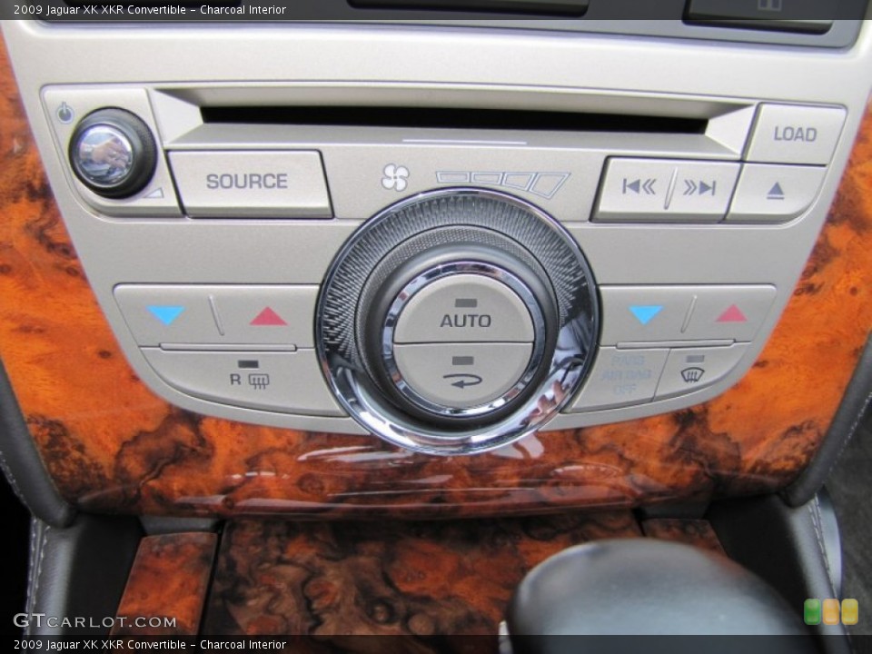 Charcoal Interior Controls for the 2009 Jaguar XK XKR Convertible #91268383