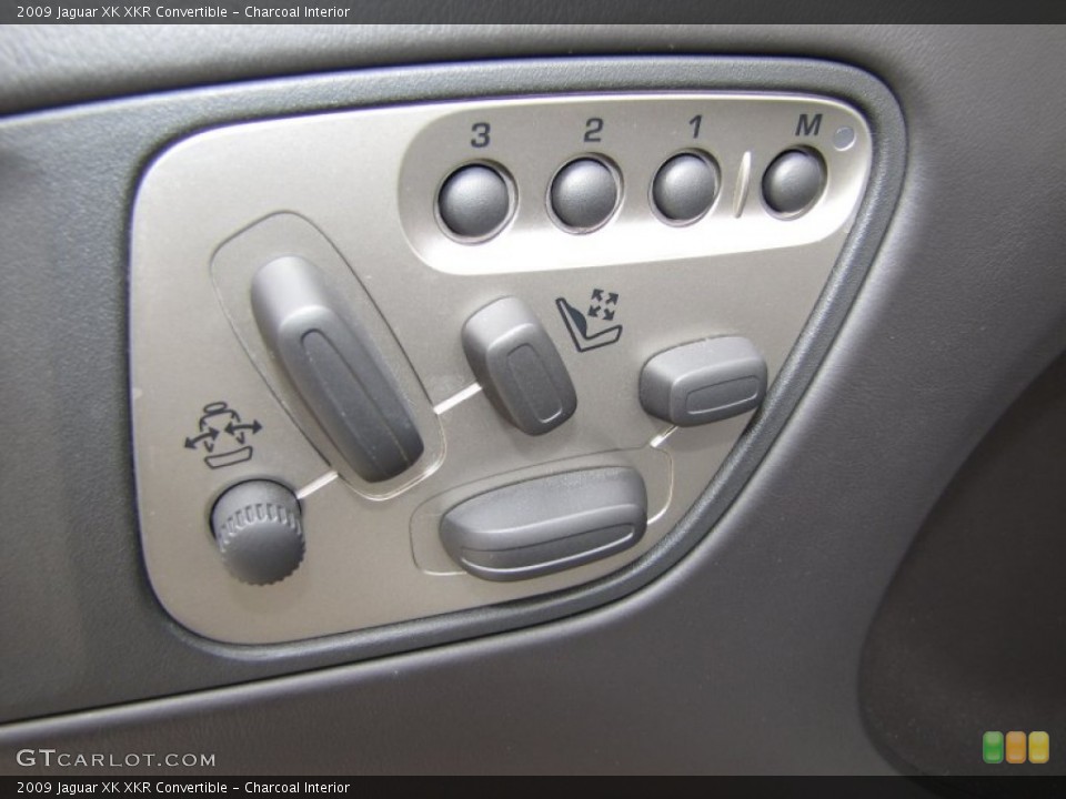 Charcoal Interior Controls for the 2009 Jaguar XK XKR Convertible #91268710