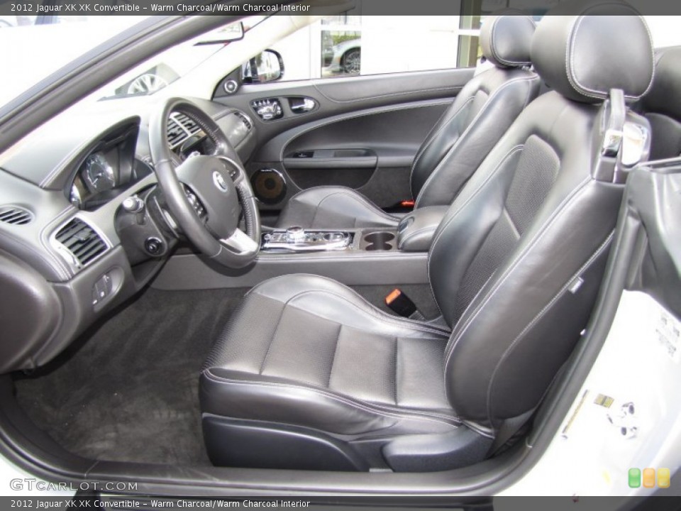 Warm Charcoal/Warm Charcoal Interior Photo for the 2012 Jaguar XK XK Convertible #91270939