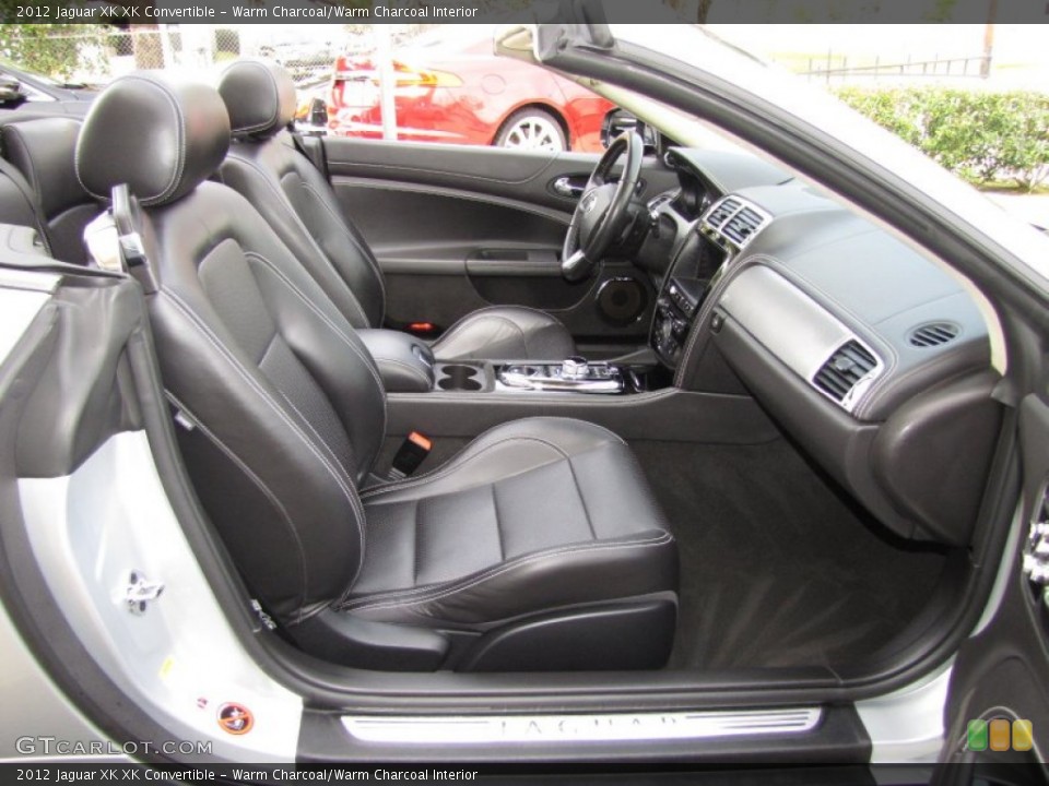 Warm Charcoal/Warm Charcoal Interior Front Seat for the 2012 Jaguar XK XK Convertible #91270964
