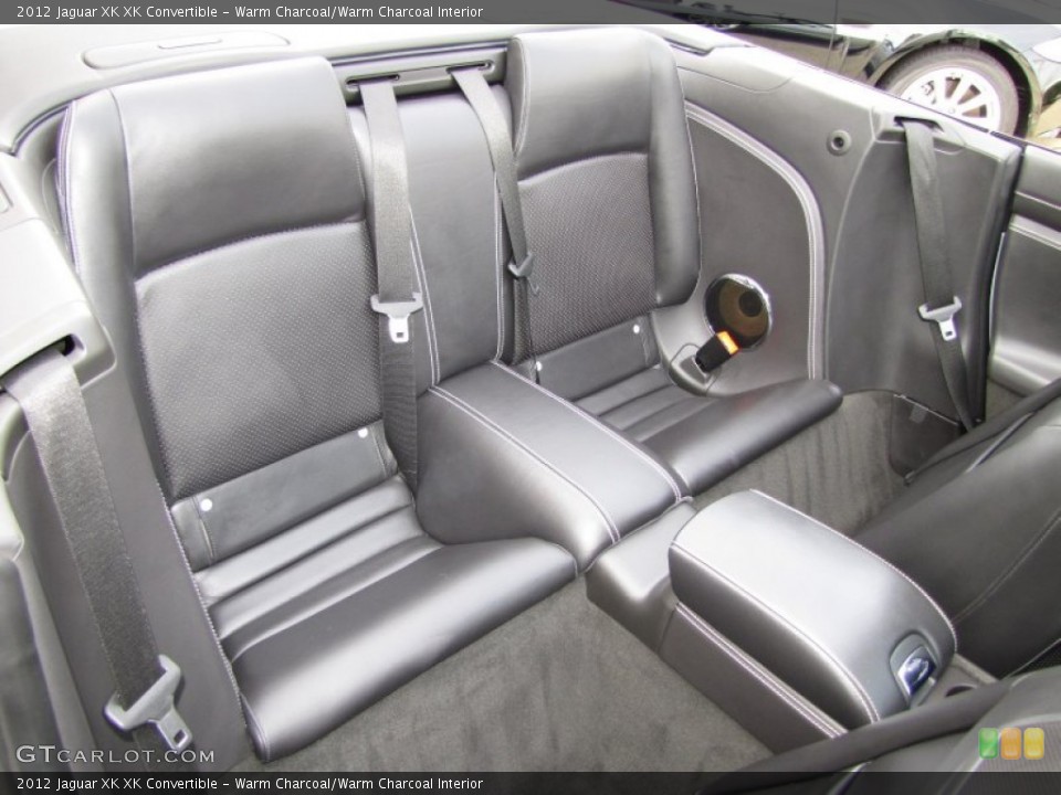 Warm Charcoal/Warm Charcoal Interior Rear Seat for the 2012 Jaguar XK XK Convertible #91271353