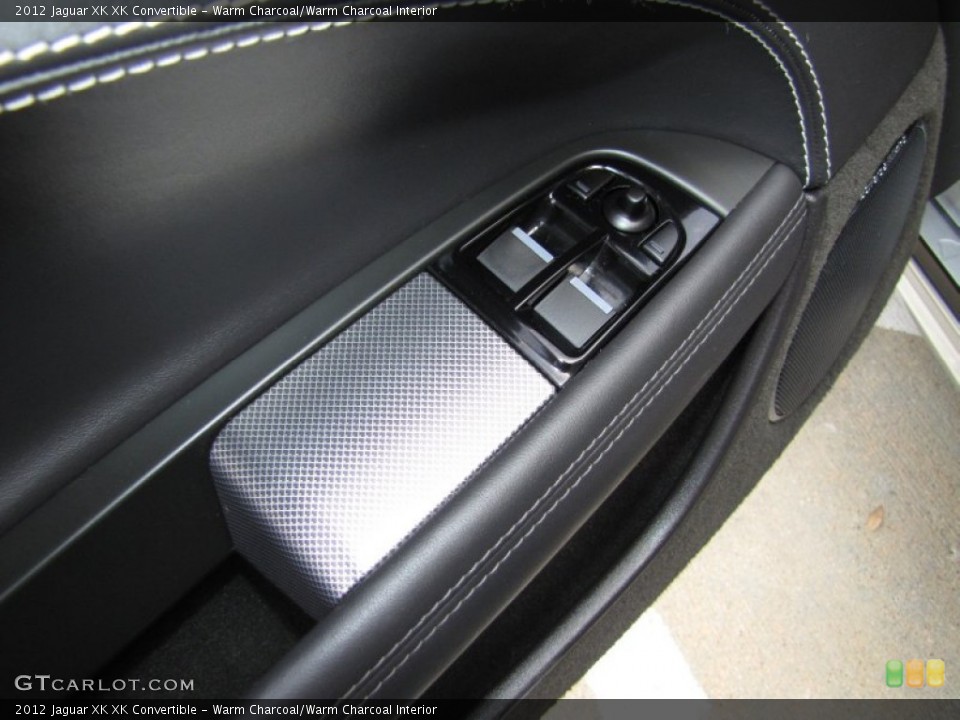 Warm Charcoal/Warm Charcoal Interior Controls for the 2012 Jaguar XK XK Convertible #91271464