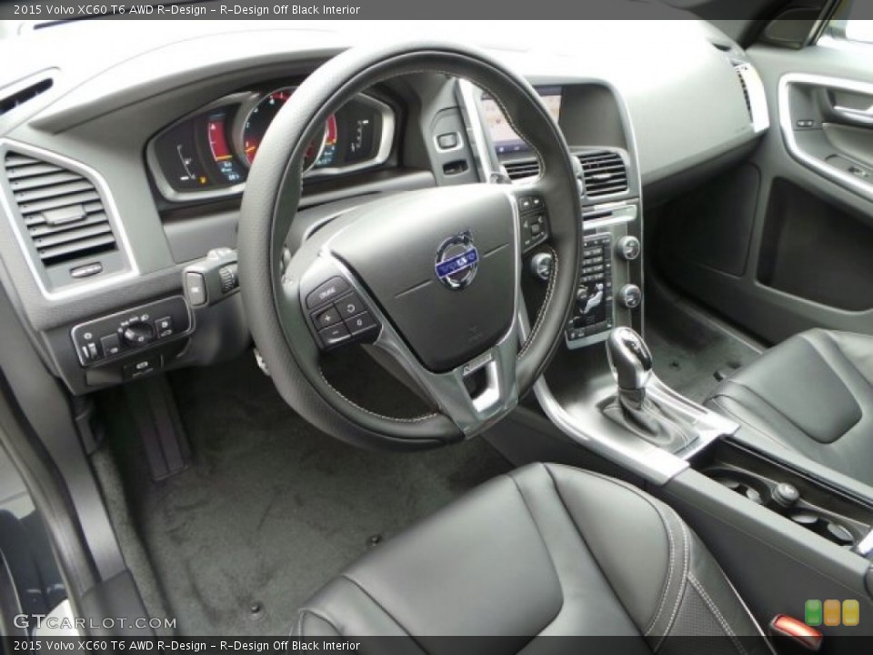 R-Design Off Black Interior Photo for the 2015 Volvo XC60 T6 AWD R-Design #91274491