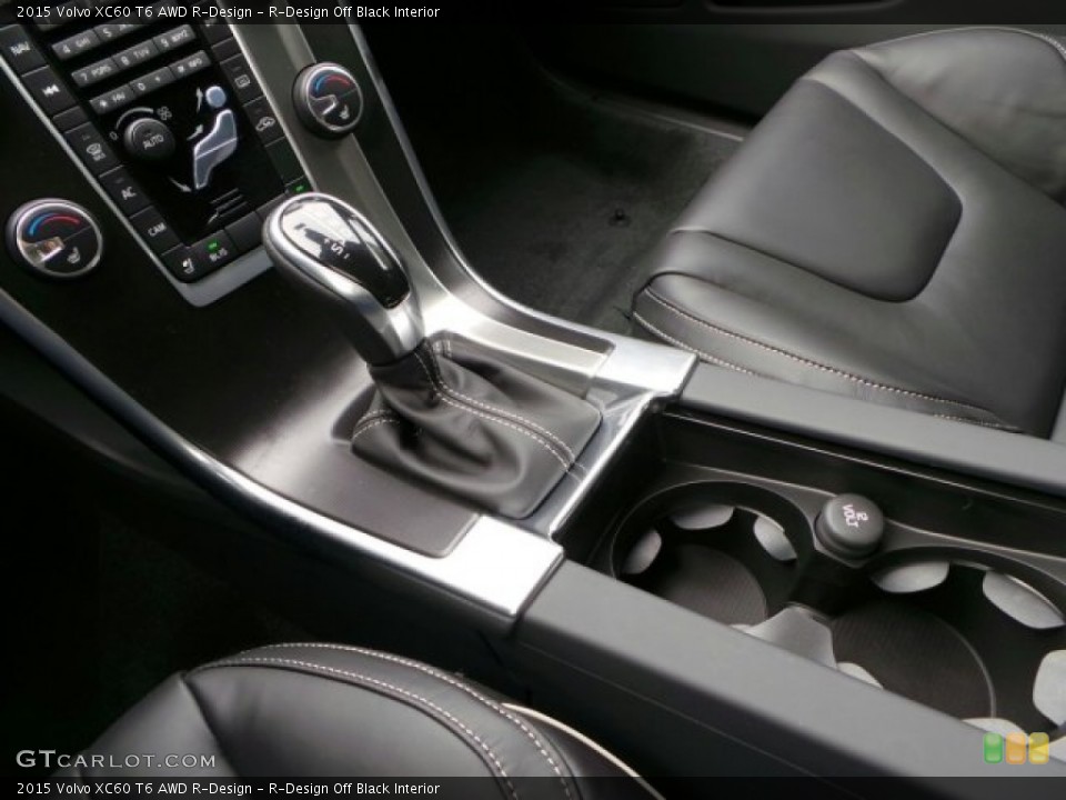 R-Design Off Black Interior Transmission for the 2015 Volvo XC60 T6 AWD R-Design #91274542