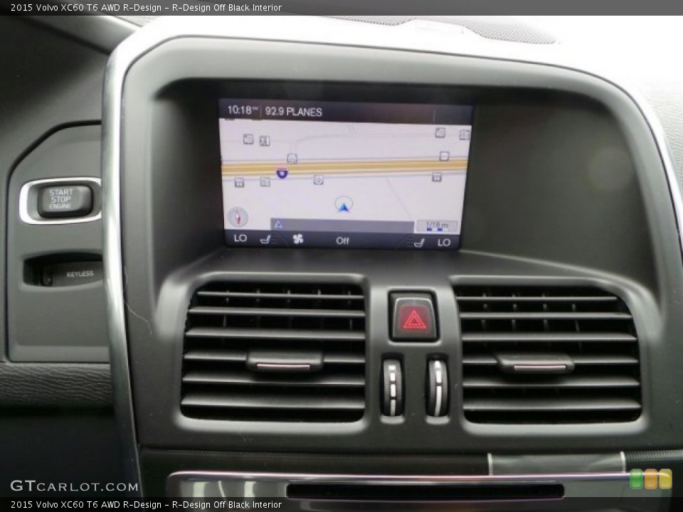 R-Design Off Black Interior Navigation for the 2015 Volvo XC60 T6 AWD R-Design #91274575