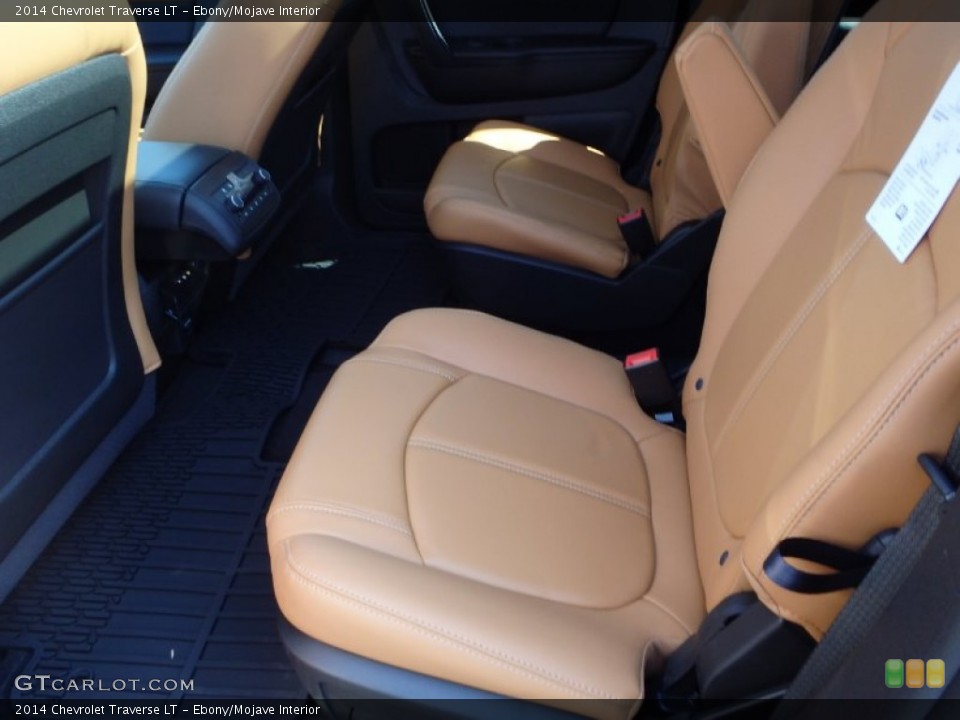 Ebony/Mojave Interior Rear Seat for the 2014 Chevrolet Traverse LT #91276066