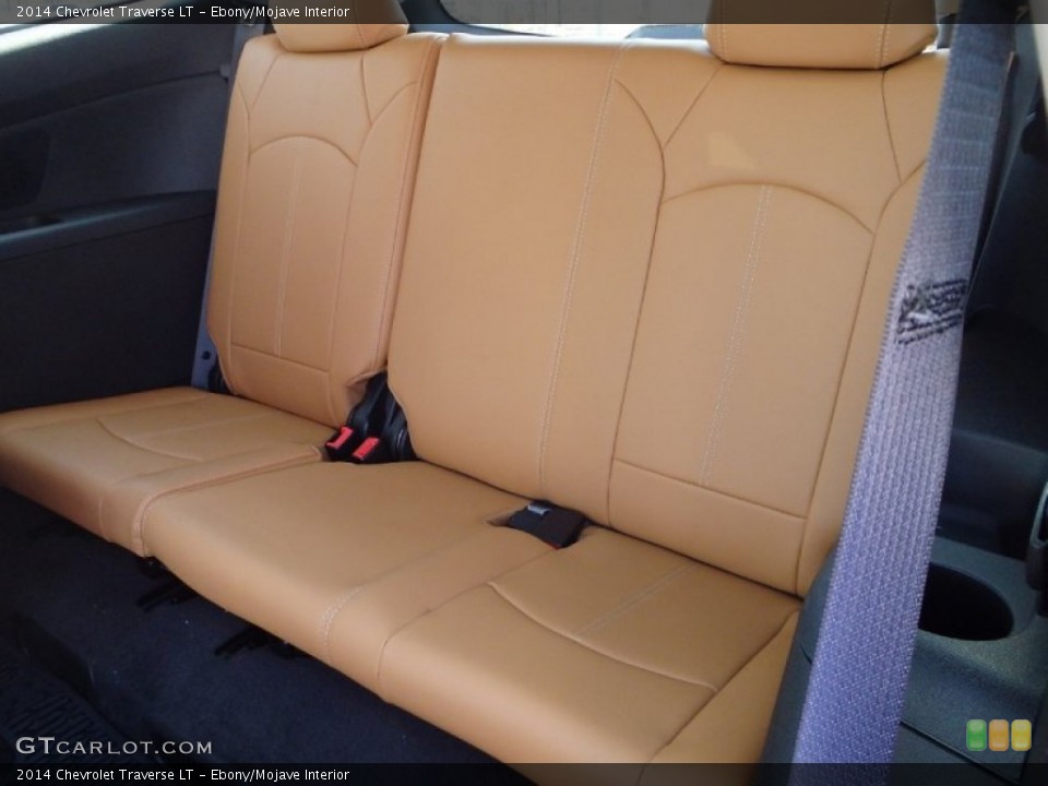 Ebony/Mojave Interior Rear Seat for the 2014 Chevrolet Traverse LT #91276078