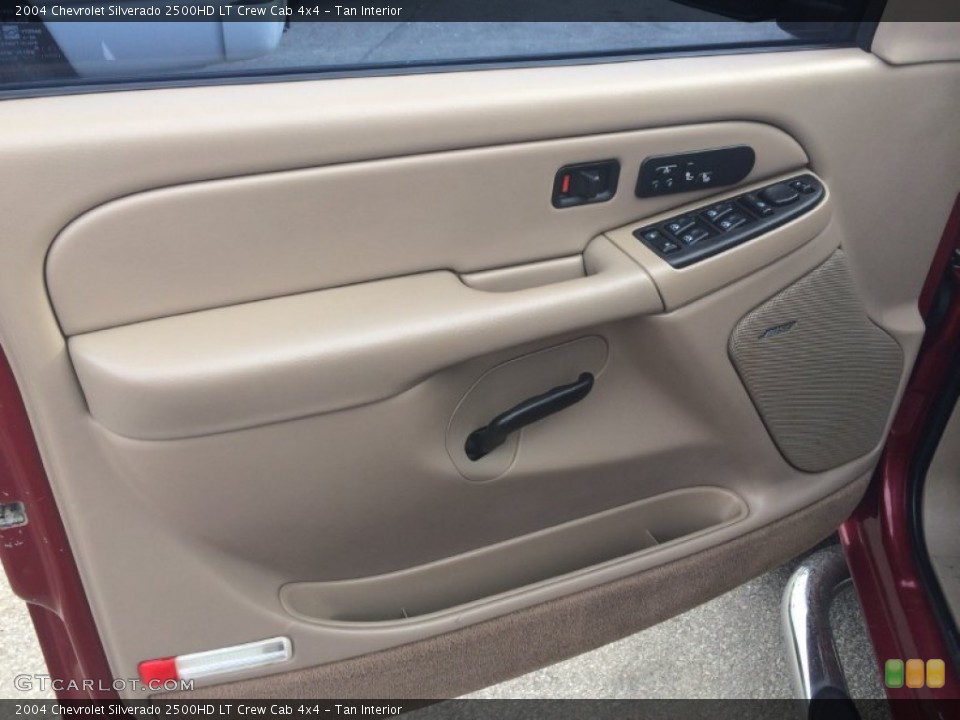 Tan Interior Door Panel for the 2004 Chevrolet Silverado 2500HD LT Crew Cab 4x4 #91288743