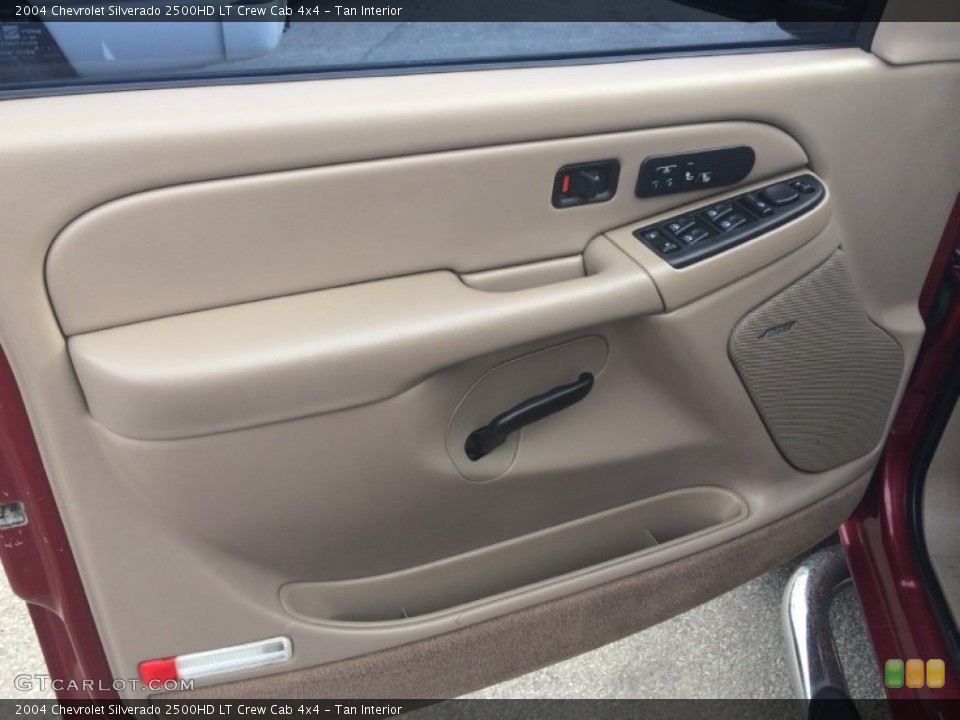 Tan Interior Door Panel for the 2004 Chevrolet Silverado 2500HD LT Crew Cab 4x4 #91288743