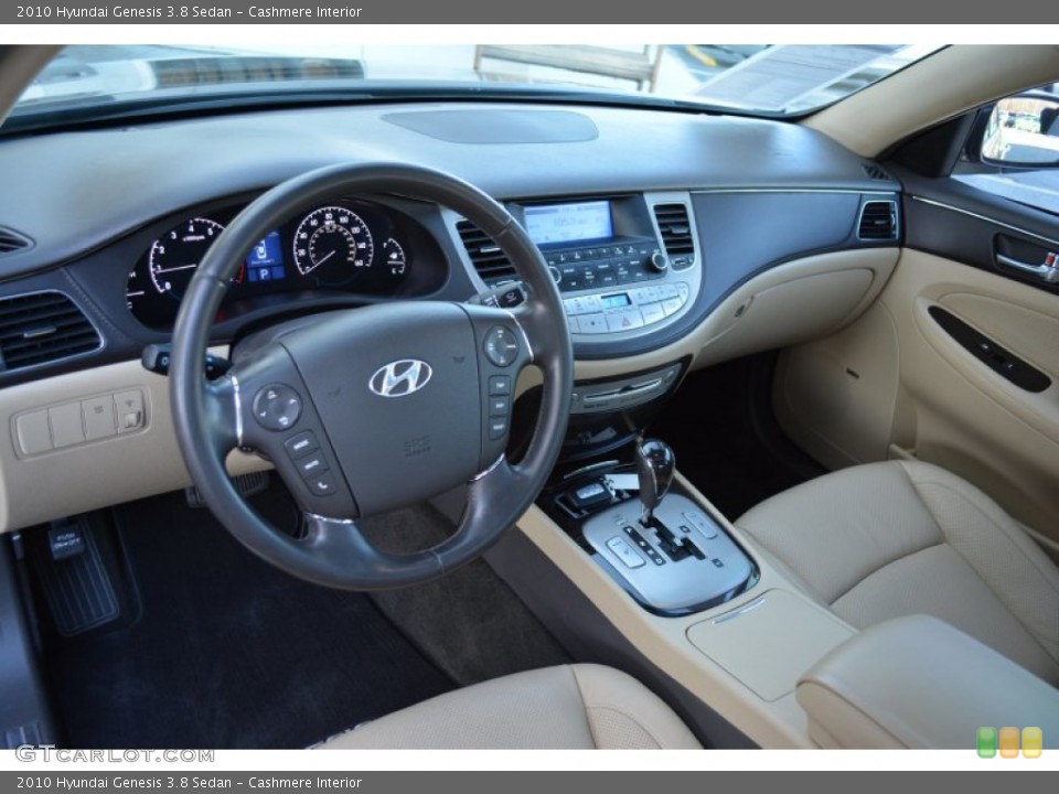 Cashmere Interior Photo for the 2010 Hyundai Genesis 3.8 Sedan #91289642