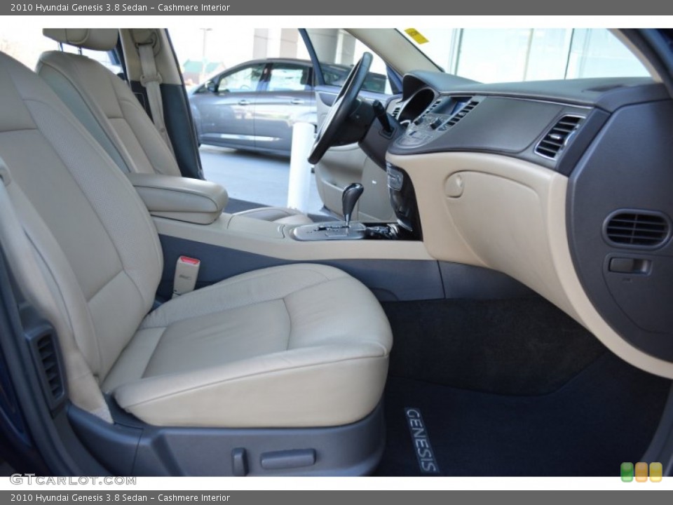 Cashmere Interior Front Seat for the 2010 Hyundai Genesis 3.8 Sedan #91289678