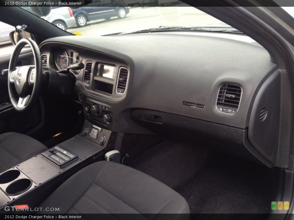 Black Interior Dashboard for the 2012 Dodge Charger Police #91293452