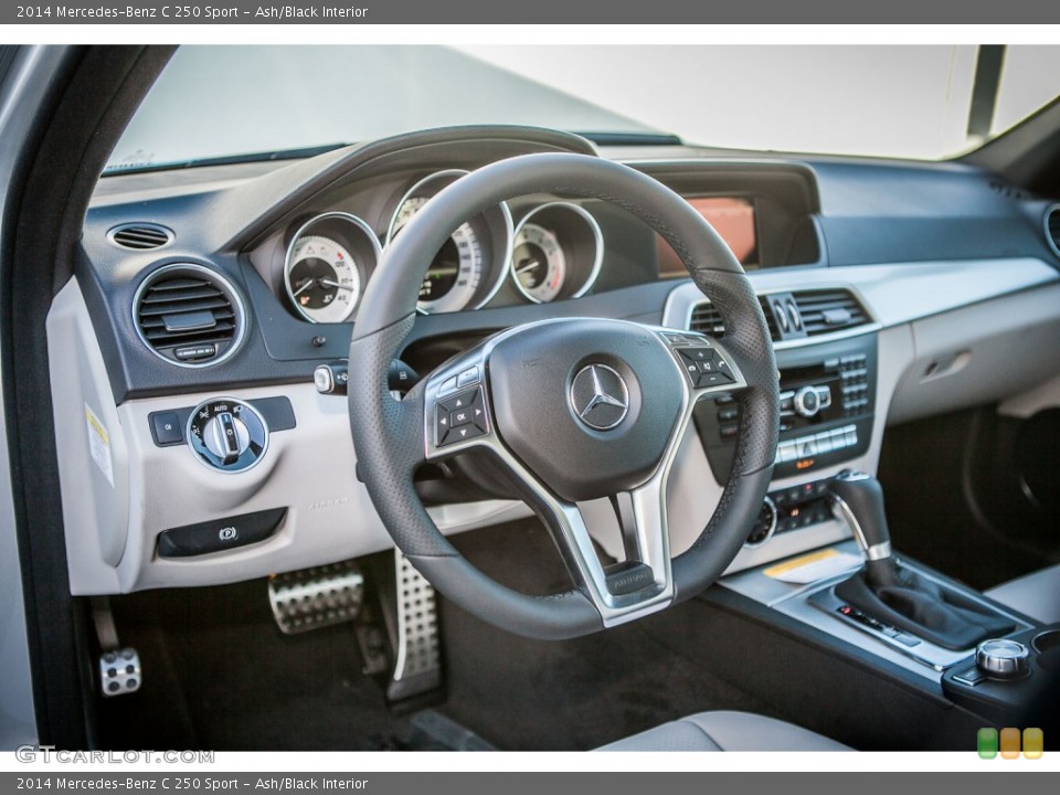 Ash/Black Interior Dashboard for the 2014 Mercedes-Benz C 250 Sport #91294644