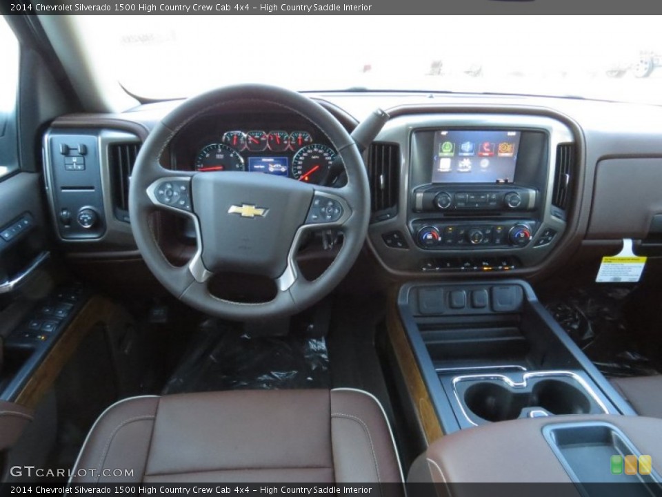 High Country Saddle Interior Dashboard for the 2014 Chevrolet Silverado 1500 High Country Crew Cab 4x4 #91298426