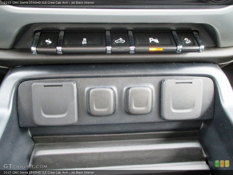 Jet Black Interior Controls for the 2015 GMC Sierra 2500HD SLE Crew Cab 4x4 #91300494