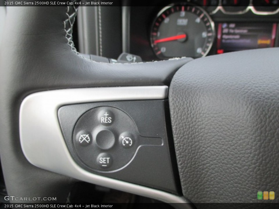 Jet Black Interior Controls for the 2015 GMC Sierra 2500HD SLE Crew Cab 4x4 #91300539