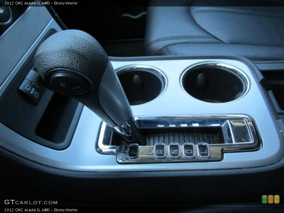 Ebony Interior Transmission for the 2012 GMC Acadia SL AWD #91301295