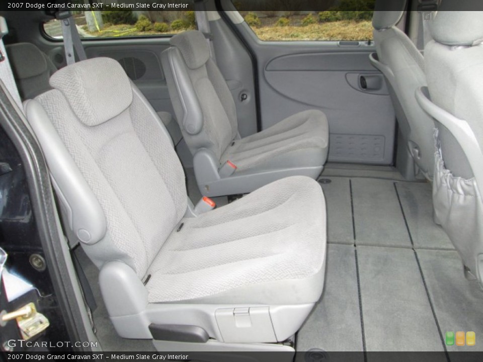 Medium Slate Gray Interior Rear Seat for the 2007 Dodge Grand Caravan SXT #91301367