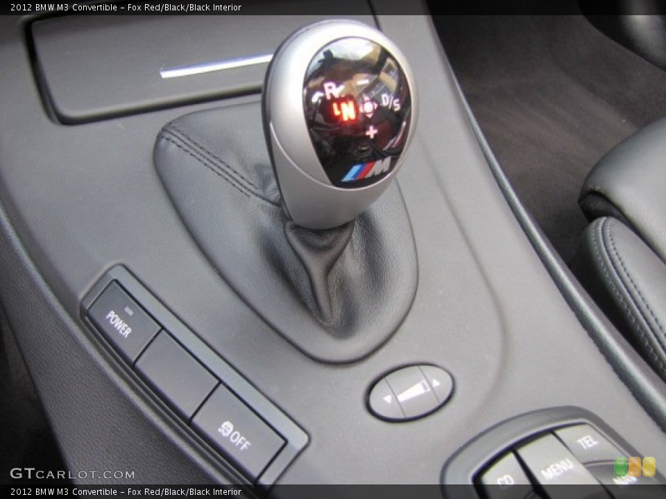 Fox Red/Black/Black Interior Transmission for the 2012 BMW M3 Convertible #91308798