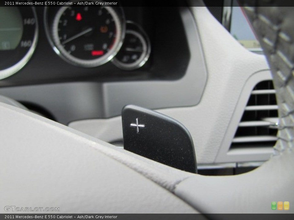 Ash/Dark Grey Interior Transmission for the 2011 Mercedes-Benz E 550 Cabriolet #91309787