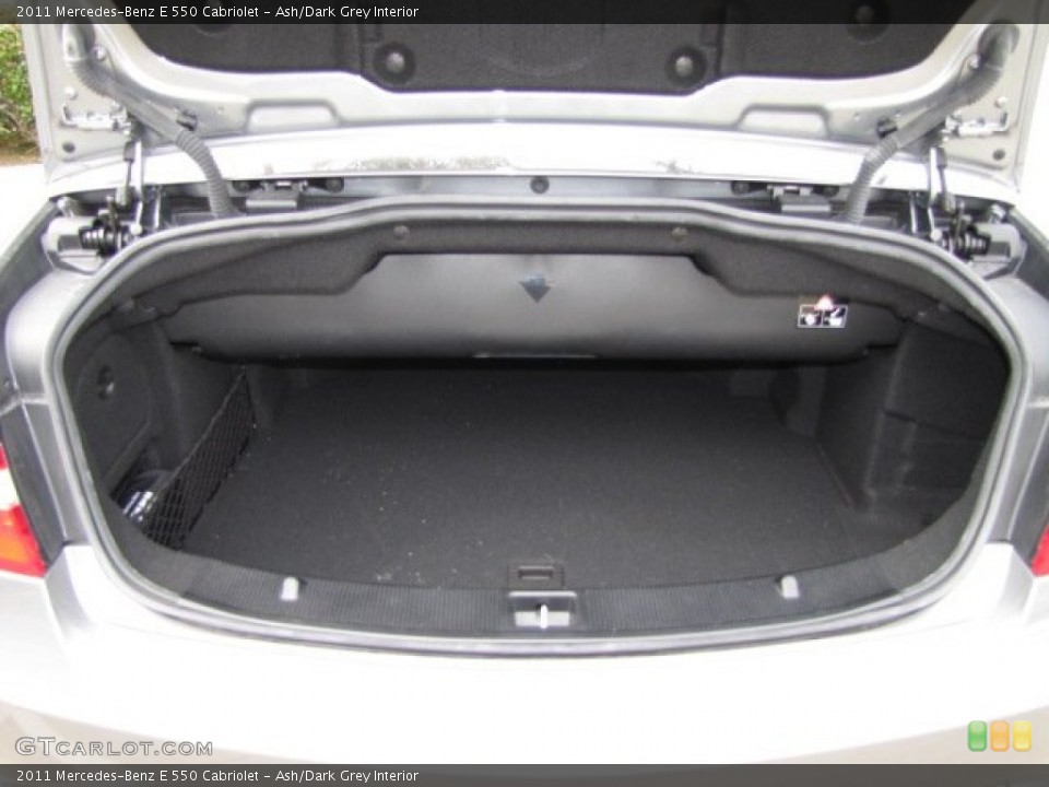 Ash/Dark Grey Interior Trunk for the 2011 Mercedes-Benz E 550 Cabriolet #91310111