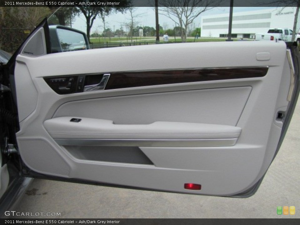 Ash/Dark Grey Interior Door Panel for the 2011 Mercedes-Benz E 550 Cabriolet #91310346