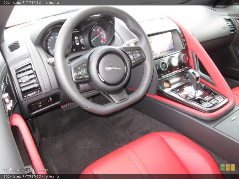 Jet Interior Prime Interior for the 2014 Jaguar F-TYPE V8 S #91312134