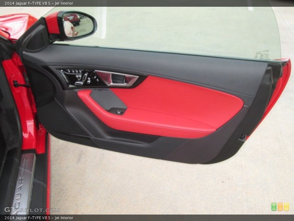 Jet Interior Door Panel for the 2014 Jaguar F-TYPE V8 S #91312197