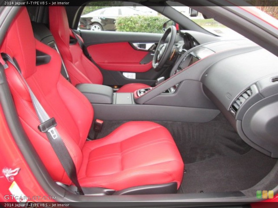 Jet Interior Front Seat for the 2014 Jaguar F-TYPE V8 S #91312200