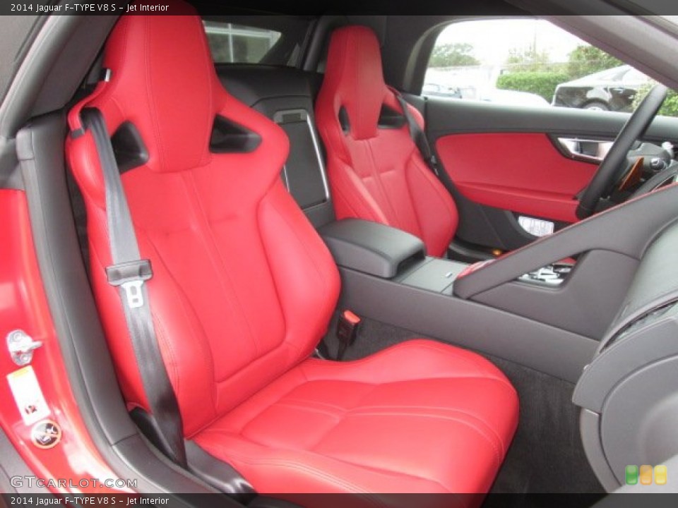 Jet Interior Front Seat for the 2014 Jaguar F-TYPE V8 S #91312203