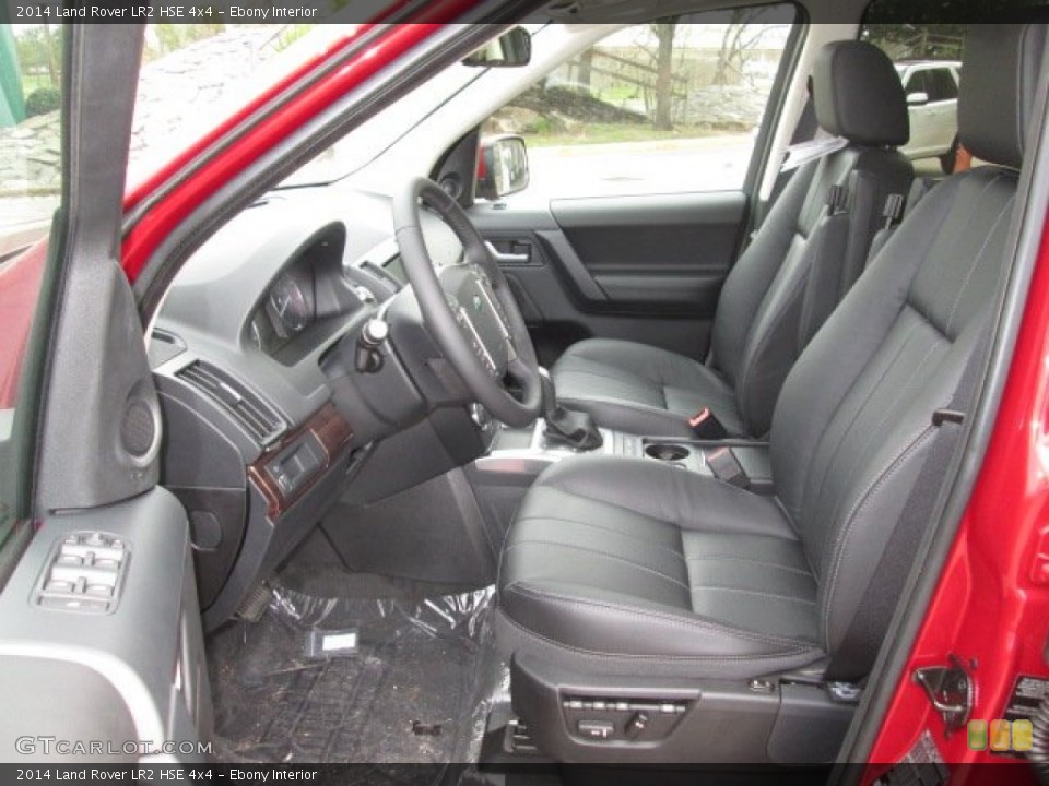 Ebony Interior Front Seat for the 2014 Land Rover LR2 HSE 4x4 #91312437