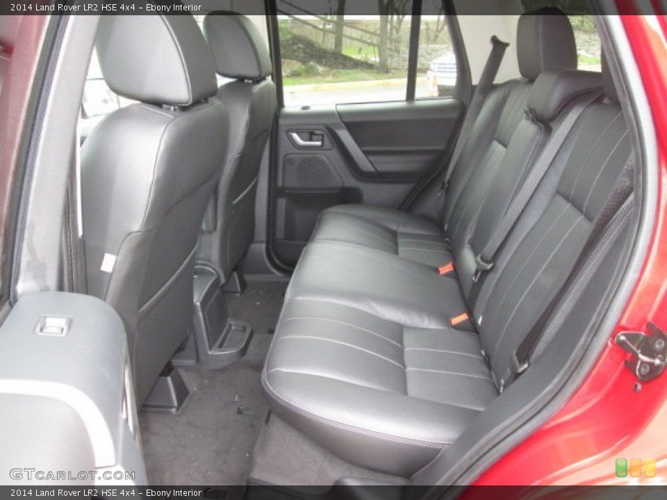 Ebony Interior Rear Seat for the 2014 Land Rover LR2 HSE 4x4 #91312461