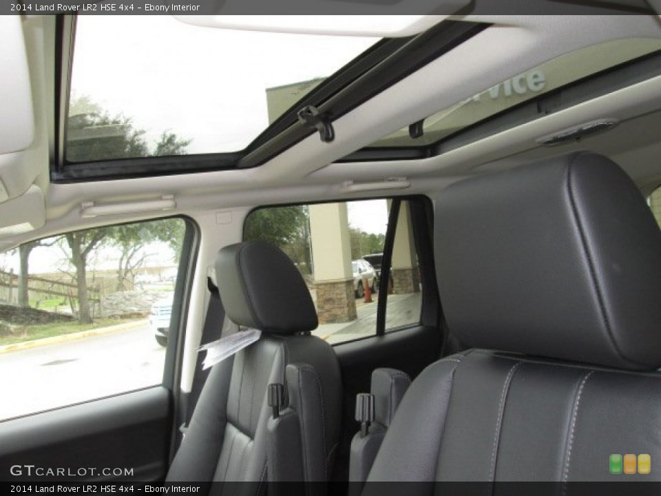Ebony Interior Sunroof for the 2014 Land Rover LR2 HSE 4x4 #91312614