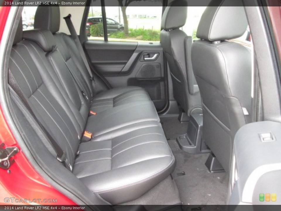 Ebony Interior Rear Seat for the 2014 Land Rover LR2 HSE 4x4 #91312620