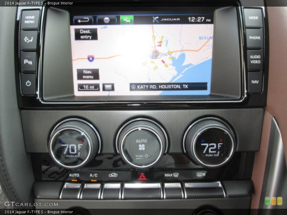 Brogue Interior Navigation for the 2014 Jaguar F-TYPE S #91312851