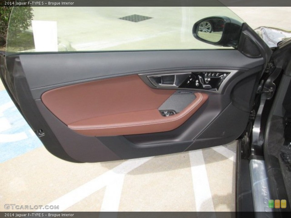 Brogue Interior Door Panel for the 2014 Jaguar F-TYPE S #91312863