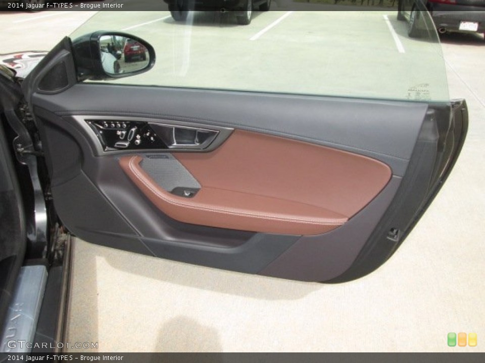 Brogue Interior Door Panel for the 2014 Jaguar F-TYPE S #91312872