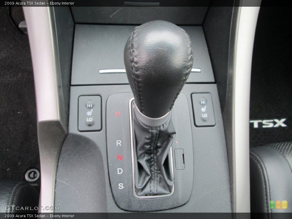 Ebony Interior Transmission for the 2009 Acura TSX Sedan #91318239