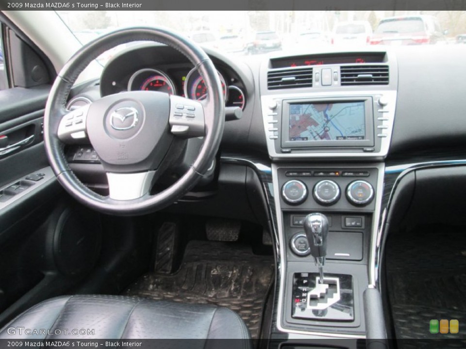 Black Interior Dashboard for the 2009 Mazda MAZDA6 s Touring #91318383