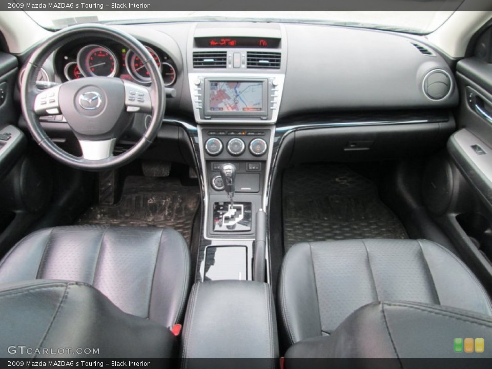 Black Interior Dashboard for the 2009 Mazda MAZDA6 s Touring #91318407