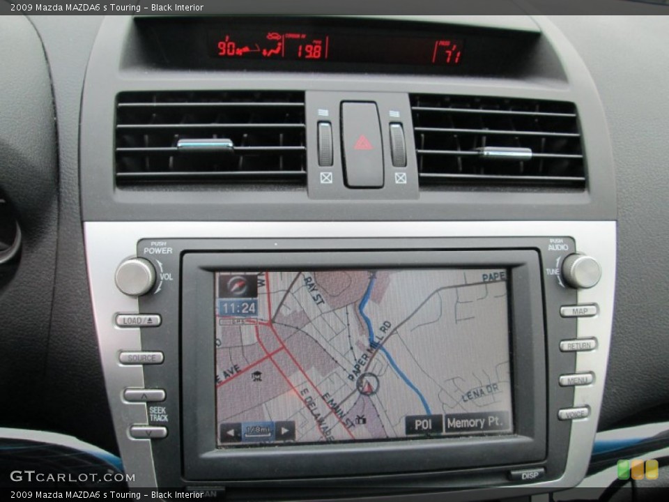 Black Interior Navigation for the 2009 Mazda MAZDA6 s Touring #91318410