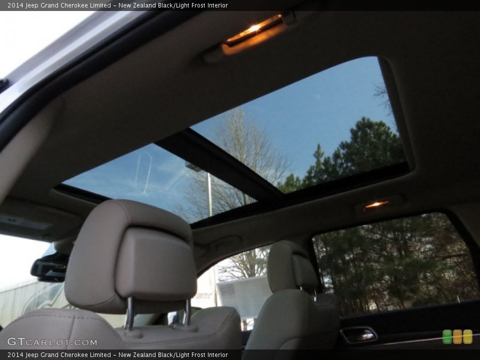 New Zealand Black/Light Frost Interior Sunroof for the 2014 Jeep Grand Cherokee Limited #91324562