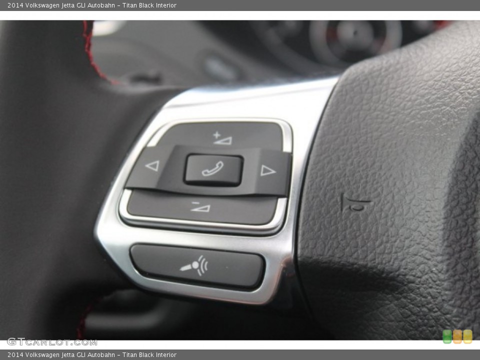 Titan Black Interior Controls for the 2014 Volkswagen Jetta GLI Autobahn #91326952