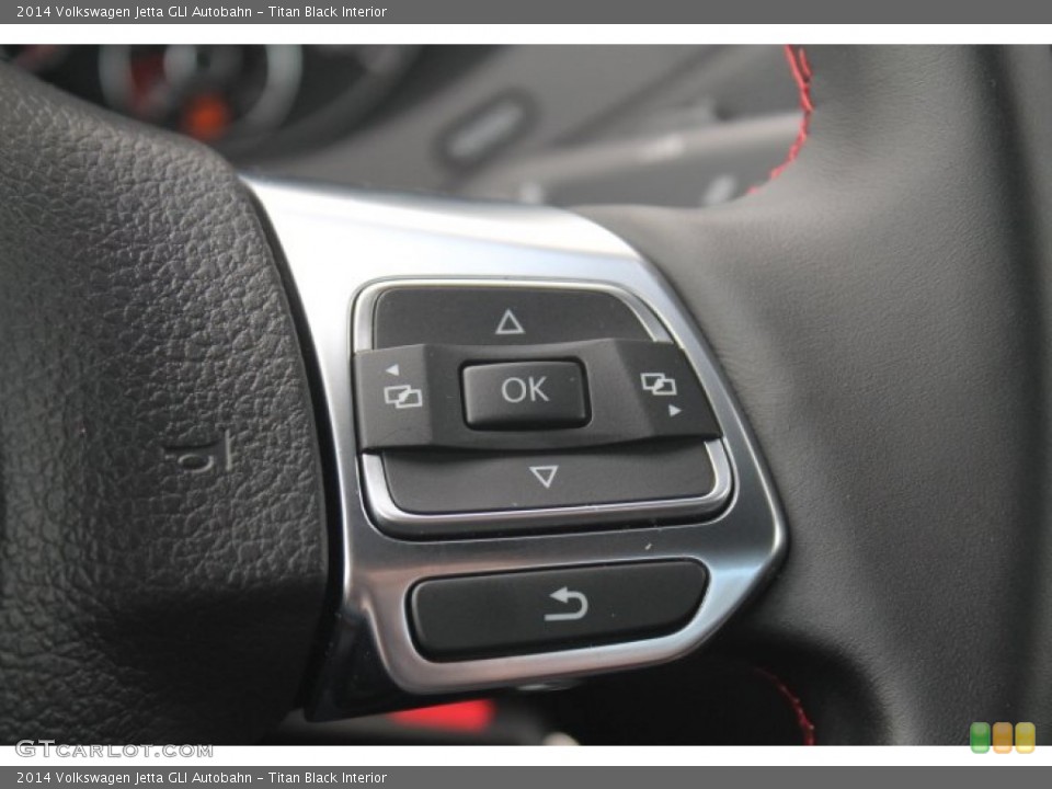 Titan Black Interior Controls for the 2014 Volkswagen Jetta GLI Autobahn #91326958
