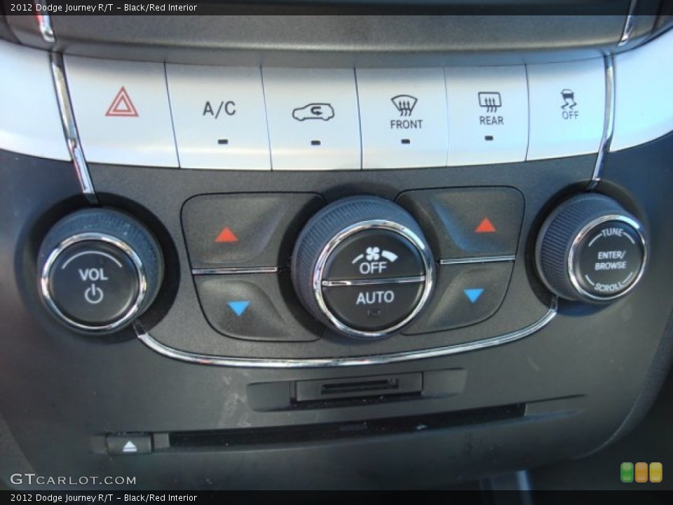 Black/Red Interior Controls for the 2012 Dodge Journey R/T #91332358