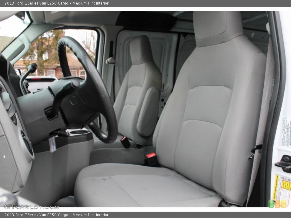 Medium Flint 2013 Ford E Series Van Interiors